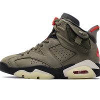 PK God Batch Air Jordan 6 Retro Travis Scott Olive CN1084-200
