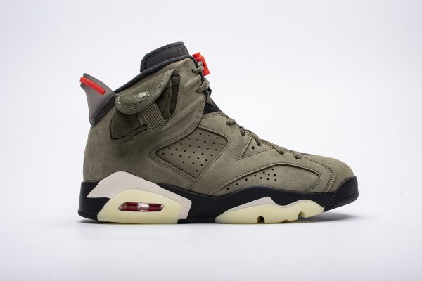 PK God Batch Air Jordan 6 Retro Travis Scott Olive CN1084-200