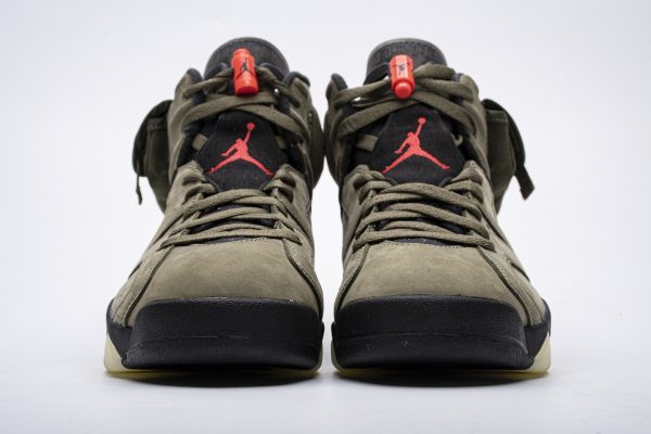 PK God Batch Air Jordan 6 Retro Travis Scott Olive CN1084-200