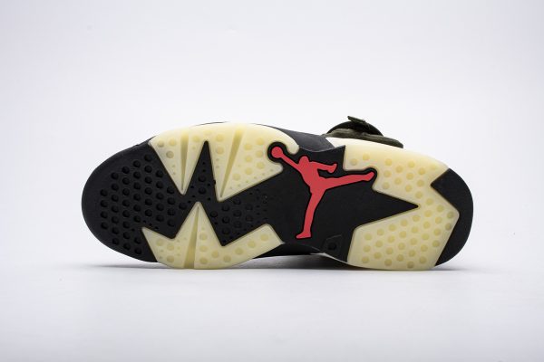 PK God Batch Air Jordan 6 Retro Travis Scott Olive CN1084-200
