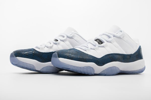 1AB5476AB7A18 PK God Batch Air Jordan 11 Retro Low Snake Navy (2019) CD6846-102