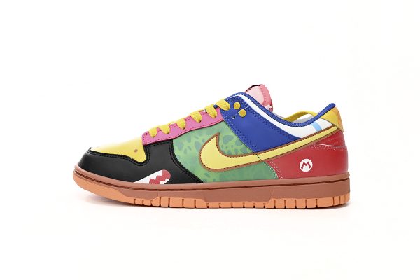 PK God Batch Dunk Low What the Super Mario
