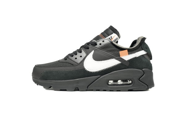 PK God Batch Nike Air Max 90 OFF-WHITE "All Black" AA7293-001 PK God Batch Nike Air Max 90 OFF-WHITE "All Black" AA7293-001