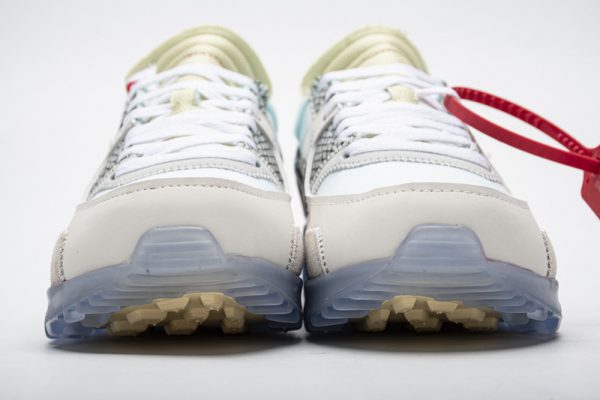 1AB54CA04EF15 PK God Batch Off-White x Nike Air Max 90 “All White” AA7293-100