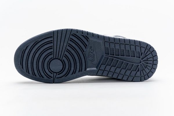 StreetGxd Air Jordan 1 Mid White Metallic Gold Obsidian 554724-174