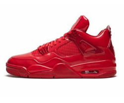 PK God Batch Air Jordan 4 Retro Red Lacquer Leather 719864-600