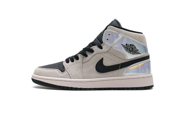 StreetGxd Air Jordan 1 Mid Dirty Powder Iridescent (W) BQ6472-602