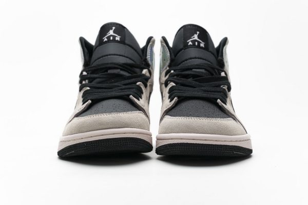 StreetGxd Air Jordan 1 Mid Dirty Powder Iridescent (W) BQ6472-602