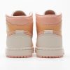 1AB552AAA2812 StreetGxd Air Jordan 1 Mid Apricot Orange (W) DH4270-800
