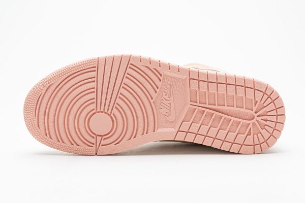 1AB552AC3B71F StreetGxd Air Jordan 1 Mid Apricot Orange (W) DH4270-800