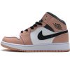StreetGxd Air Jordan 1 Mid Pink Quartz (GS) 555112-603 StreetGxd Air Jordan 1 Mid Pink Quartz (GS) 555112-603