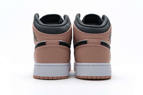 1AB553CF8F61B StreetGxd Air Jordan 1 Mid Pink Quartz (GS) 555112-603