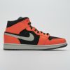 1AB5541F37C10 StreetGxd Air Jordan 1 Mid Black Cone 554724-062