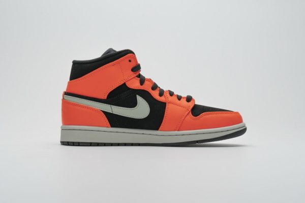 1AB5541F37C10 StreetGxd Air Jordan 1 Mid Black Cone 554724-062