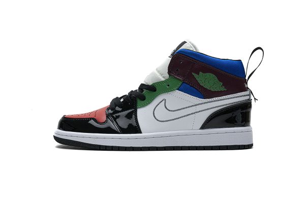 StreetGxd Air Jordan 1 Mid SE Multi-Color (W) CW1140-100 StreetGxd Air Jordan 1 Mid SE Multi-Color (W) CW1140-100