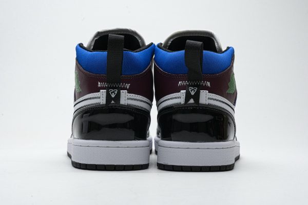 1AB55447F8516 StreetGxd Air Jordan 1 Mid SE Multi-Color (W) CW1140-100