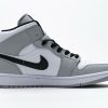 1AB5554558318 StreetGxd Air Jordan 1 Mid Light Smoke Grey 554724-092