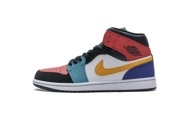 StreetGxd Air Jordan 1 Mid Bred Multi-Color 554724-125 StreetGxd Air Jordan 1 Mid Bred Multi-Color 554724-125
