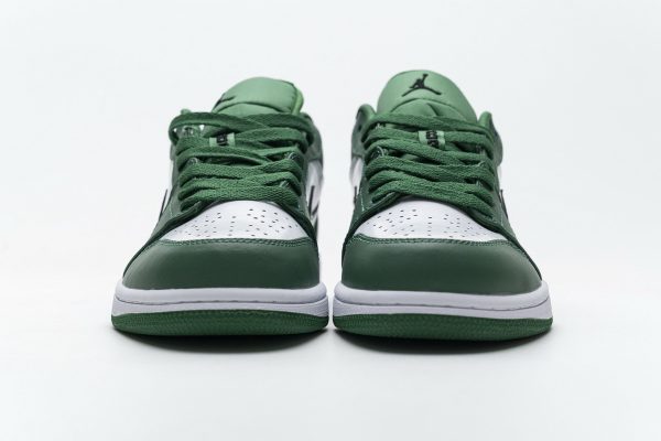 1AB556D64B318 StreetGxd Air JJordan 1 Low Pine Green 553558-301