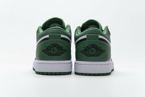 1AB556D94161F StreetGxd Air JJordan 1 Low Pine Green 553558-301