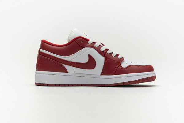 1AB55714A3815 StreetGxd Air Jordan 1 Low Gym Red White 553558-611