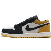 StreetGxd Air Jordan 1 Low Sail University Gold Black 553558-127