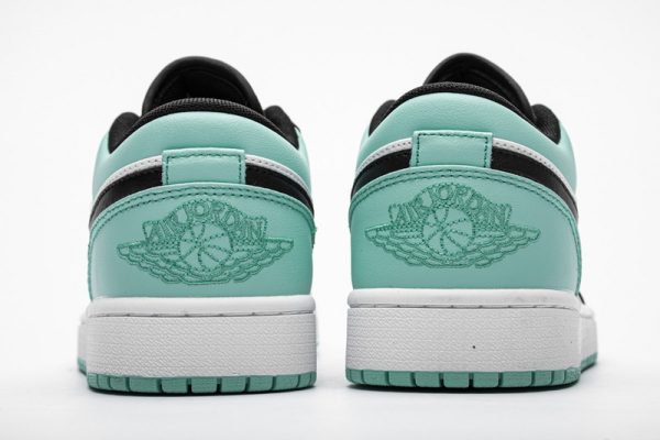 1AB5580D9171E StreetGxd Air Jordan 1 Low Emerald Toe 553558-117