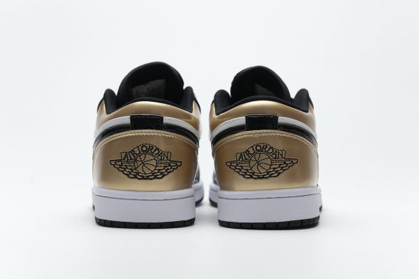 1AB55A6A3A017 StreetGxd Air Jordan 1 Low Gold Toe CQ9447-700