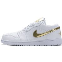 StreetGxd Air Jordan 1 Low White Metallic Gold (W) CZ4776-100 StreetGxd Air Jordan 1 Low White Metallic Gold (W) CZ4776-100
