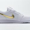 1AB55ADC3161F StreetGxd Air Jordan 1 Low White Metallic Gold (W) CZ4776-100
