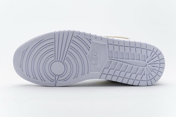 1AB55AE2AAD1C StreetGxd Air Jordan 1 Low White Metallic Gold (W) CZ4776-100