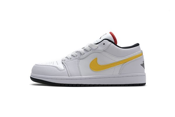 StreetGxd Air Jordan 1 Low White Multi-Color CW7009-100