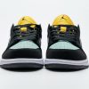 1AB55BE0A1713 StreetGxd Air Jordan 1 Low Black Aurora Green Laser Orange CK3022-013