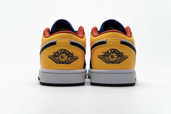 1AB55C222F619 StreetGxd Air Jordan 1 Low Royal Yellow 553558-123