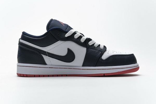 1AB55CA9F5313 StreetGxd Air Jordan 1 Low Obsidian Ember Glow 553558-481