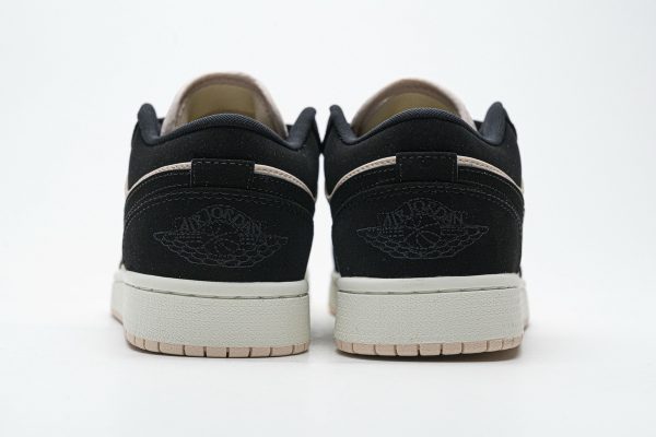 1AB55CF246712 StreetGxd Air Jordan 1 Low Black Guava Ice (W) DC0774-003