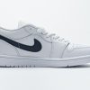 1AB55D2B0D61C StreetGxd Air Jordan 1 Low White Obsidian 553558-114