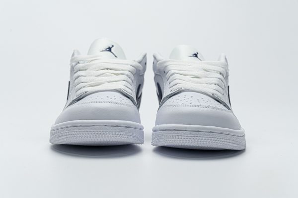 1AB55D2DDFC1D StreetGxd Air Jordan 1 Low White Obsidian 553558-114