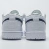 1AB55D30E1F17 StreetGxd Air Jordan 1 Low White Obsidian 553558-114