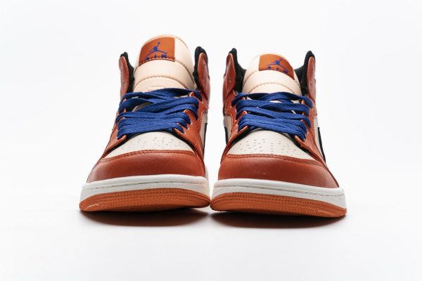1AB55E426CA14 StreetGxd Air Jordan 1 Mid Team Orange Black 852542-800