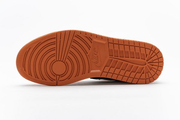 1AB55E46FEB1F StreetGxd Air Jordan 1 Mid Team Orange Black 852542-800