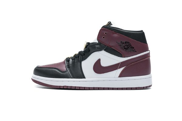 StreetGxd Air Jordan 1 Mid SE Black Dark Beetroot (W) CZ4385-016
