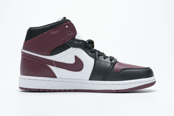 StreetGxd Air Jordan 1 Mid SE Black Dark Beetroot (W) CZ4385-016