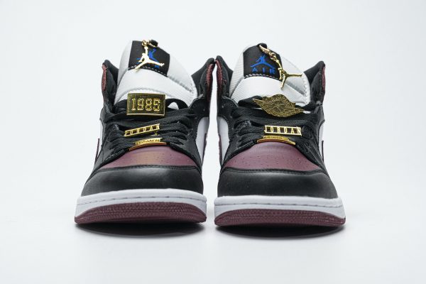 StreetGxd Air Jordan 1 Mid SE Black Dark Beetroot (W) CZ4385-016