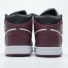 StreetGxd Air Jordan 1 Mid SE Black Dark Beetroot (W) CZ4385-016