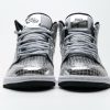 1AB55FF2F1719 StreetGxd Air Jordan 1 Mid SE Disco Metallic Silver (W) CU9304-001