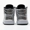 1AB55FF491518 StreetGxd Air Jordan 1 Mid SE Disco Metallic Silver (W) CU9304-001