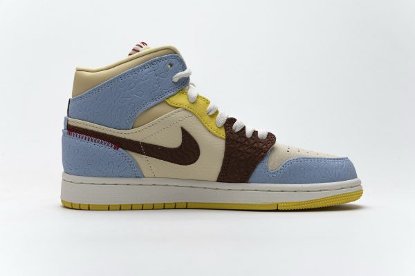 1AB5603862818 StreetGxd Air Jordan 1 Mid SE Fearless Maison Chateau Rouge CU2803-200