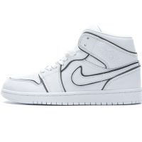 StreetGxd Air Jordan 1 Mid Iridescent Reflective White (W) CK6587-100 StreetGxd Air Jordan 1 Mid Iridescent Reflective White (W) CK6587-100