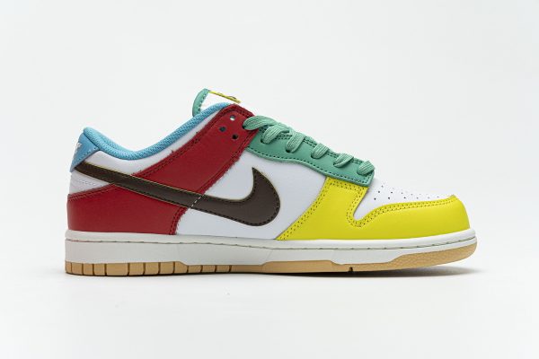 1AB560BA5CD1E LJR Batch Nike Dunk Low Free 99 White DH0952-100